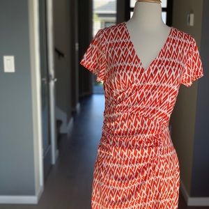 Cross Over Wrap Dress